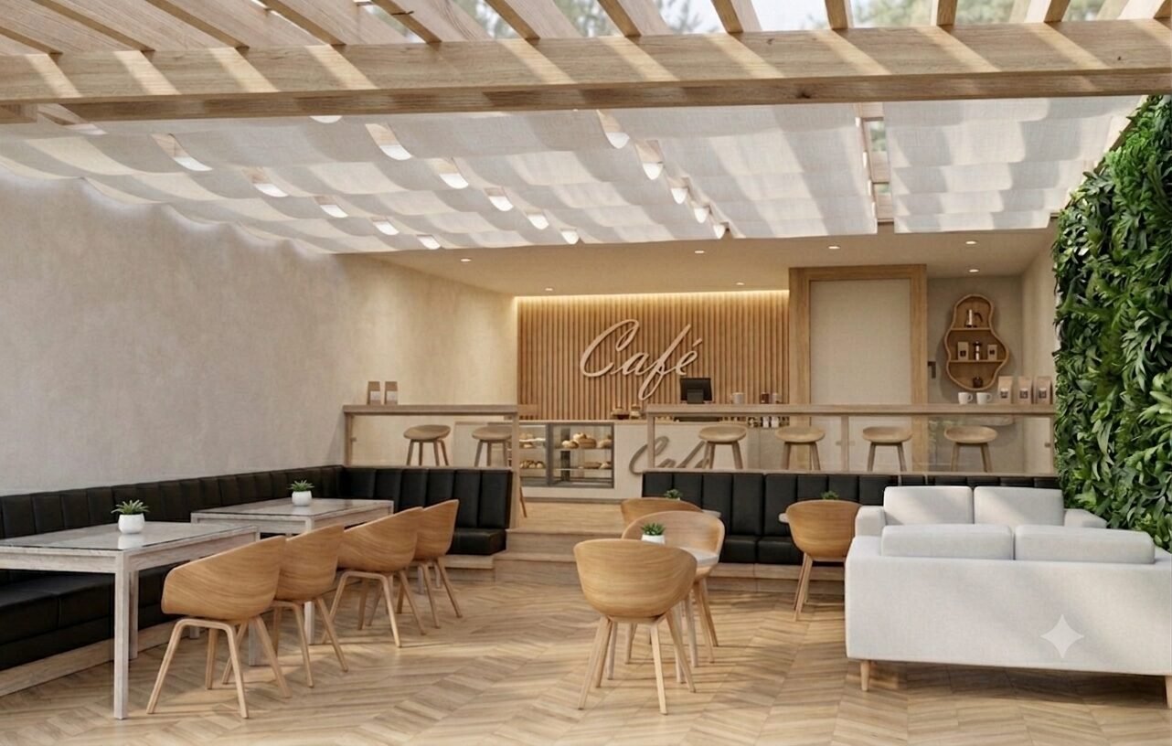 Espacio interior diseñado y construido por Arkhé Constructores